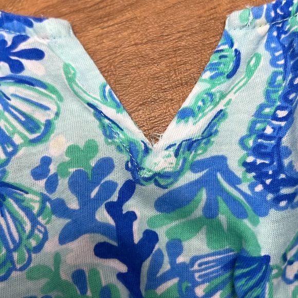 Lilly Pulitzer girls size L 8-10 jumpsuit mermaids - Picture 7 of 12